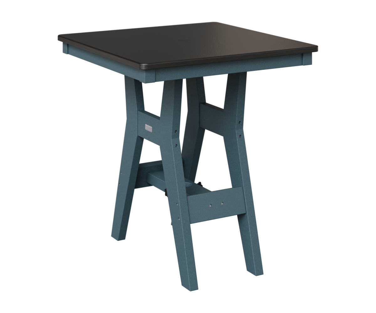 Harbor 28" Square Table - Hammered Top - Dining Height