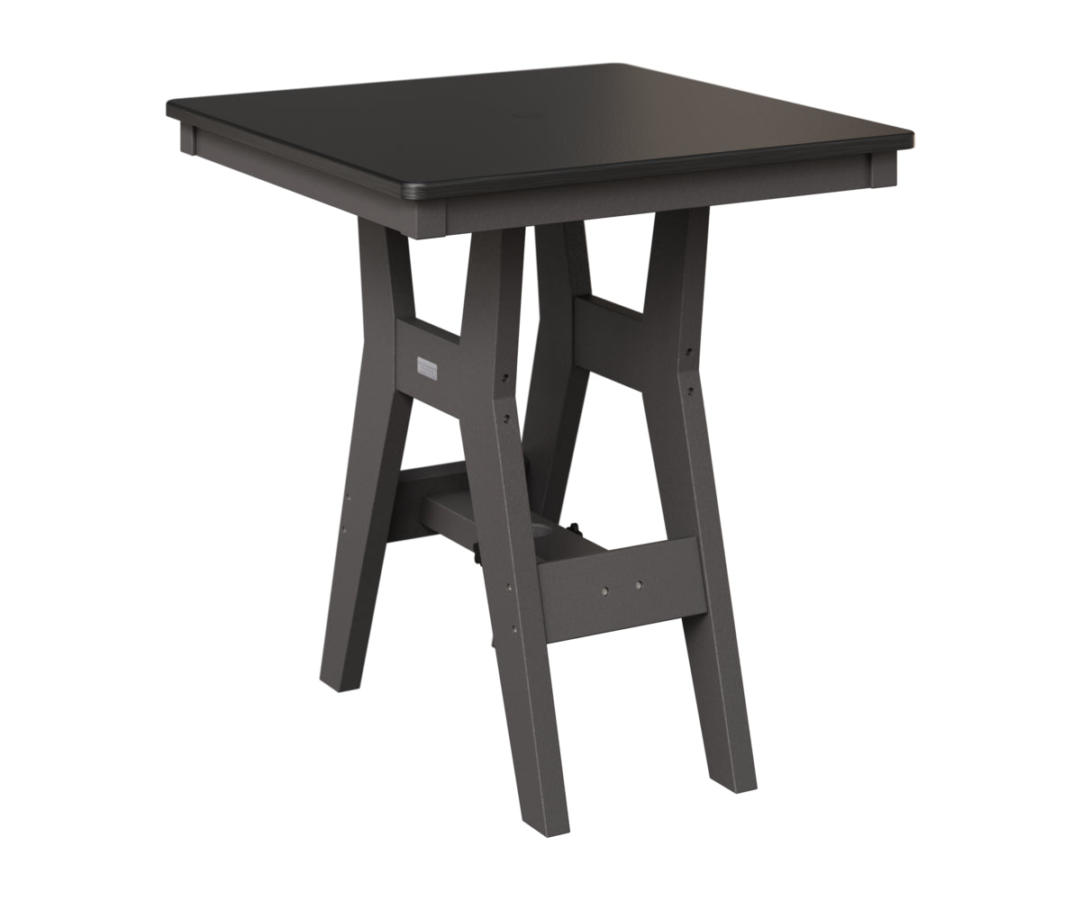 Harbor 28" Square Table - Hammered Top - Dining Height