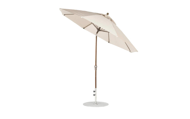 9' Octagon Crank Auto Tilt Fiberglass Umbrella