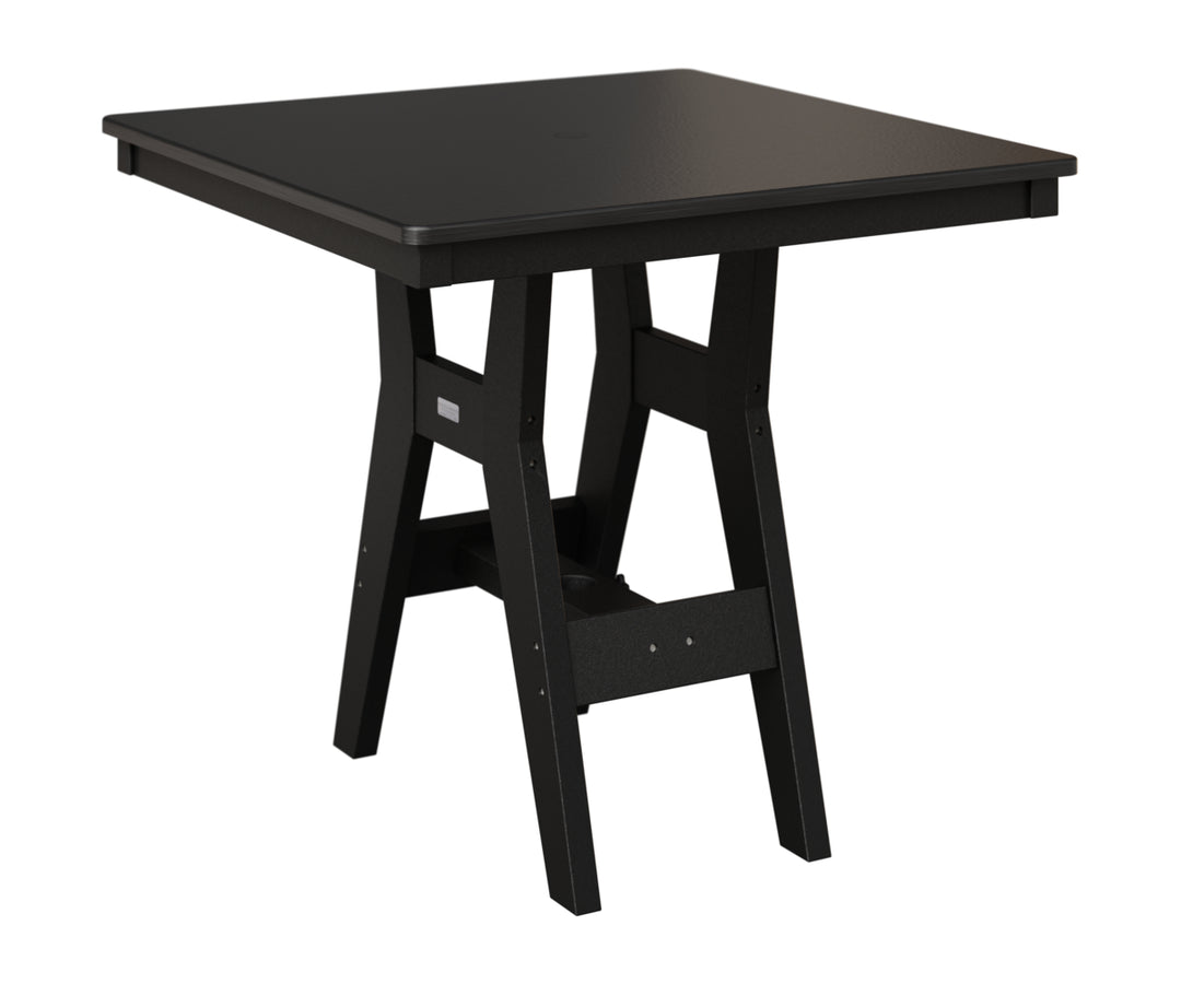Harbor 33" Square Table - Hammered Top - Dining Height