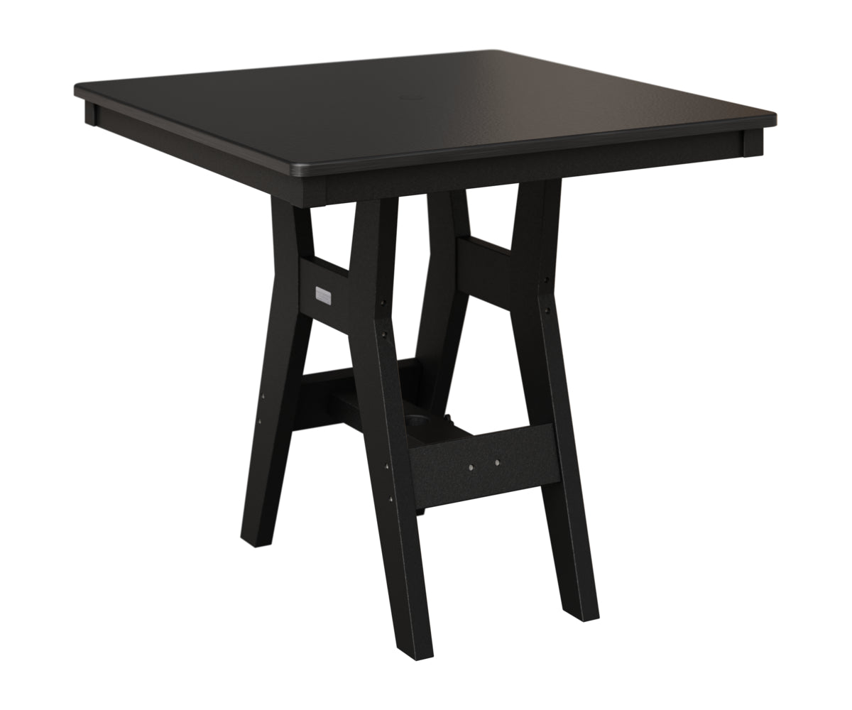 Harbor 33" Square Table - Hammered Top - Dining Height