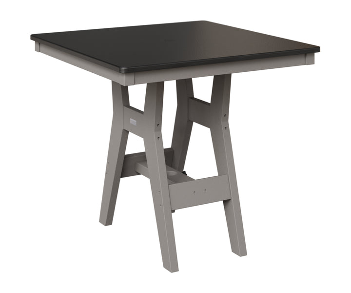 Harbor 33" Square Table - Hammered Top - Bar Height
