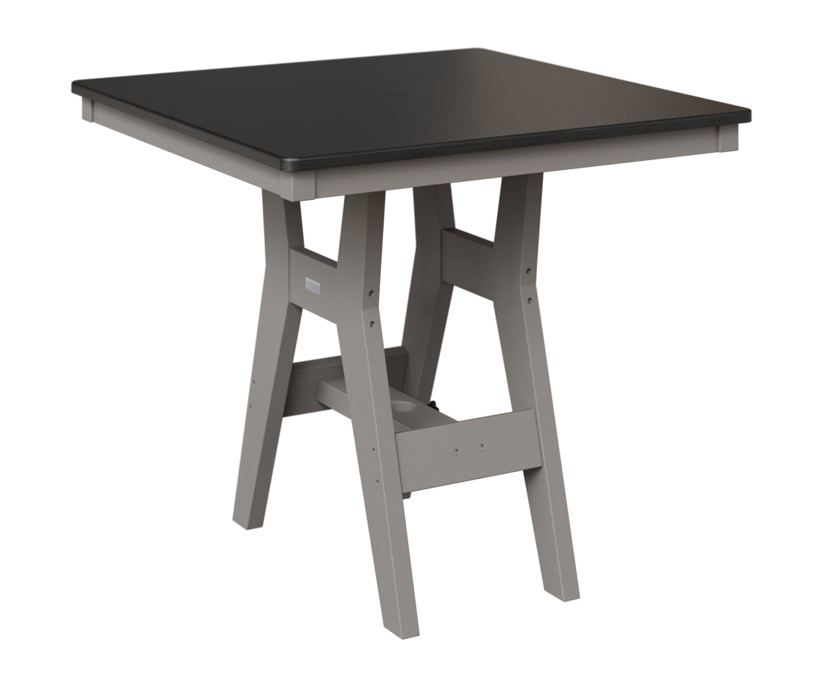Harbor 33" Square Table - Hammered Top - Counter Height