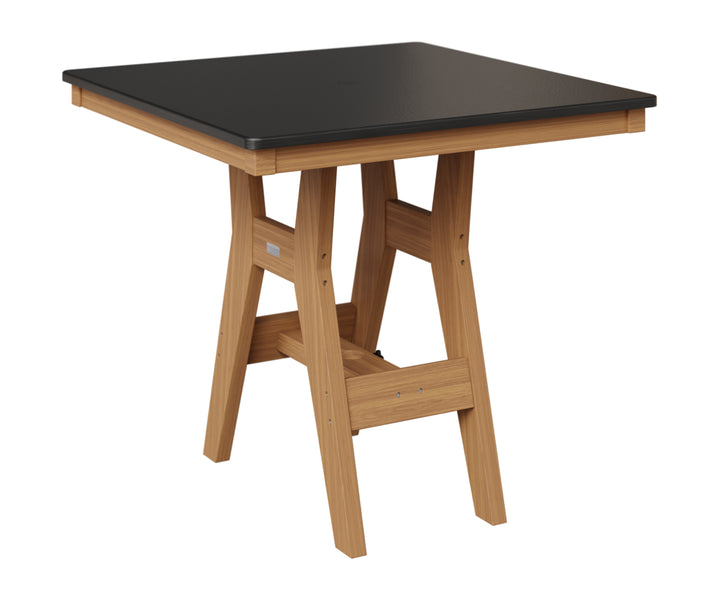 Harbor 33" Square Table - Hammered Top - Dining Height