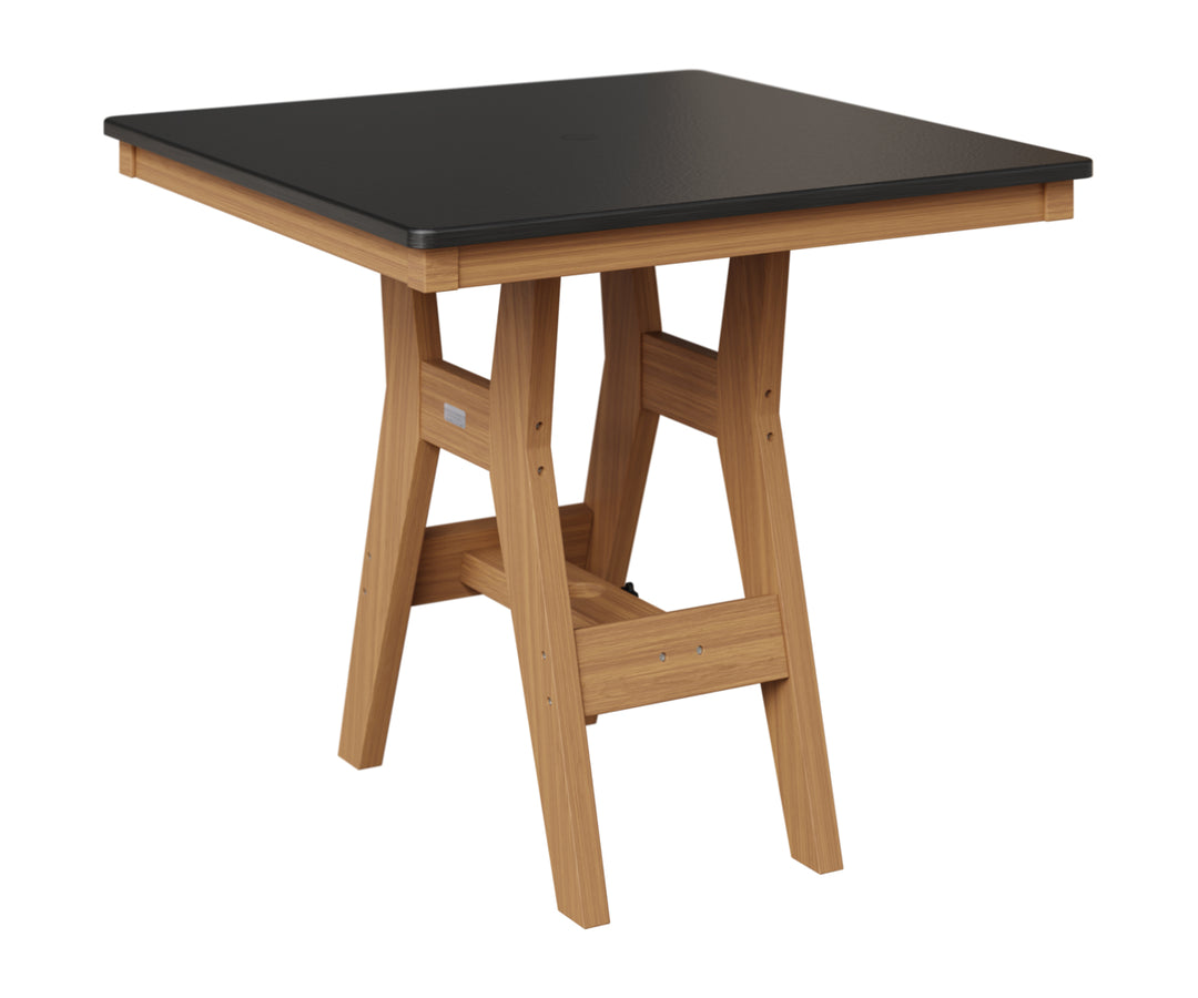 Harbor 33" Square Table - Hammered Top - Counter Height