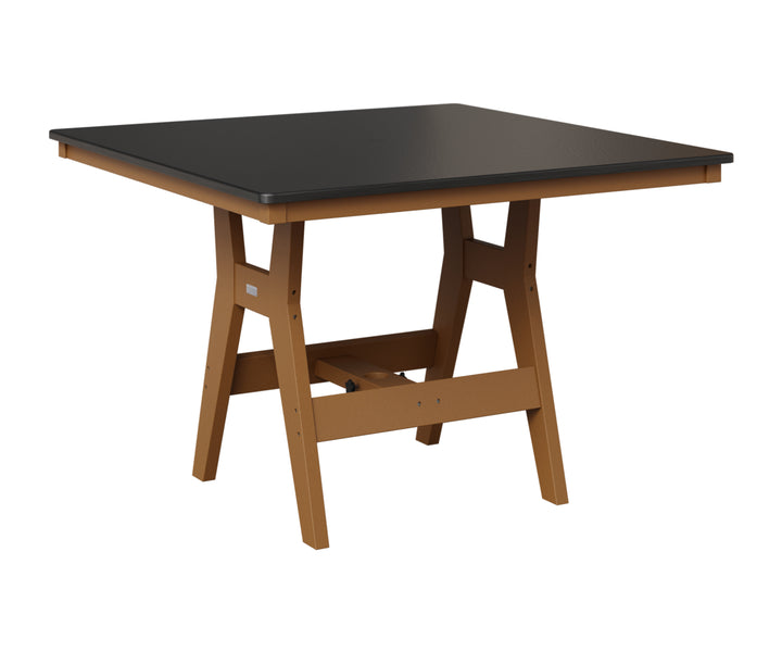 Harbor 44" Square Table - Hammered Top - Dining Height