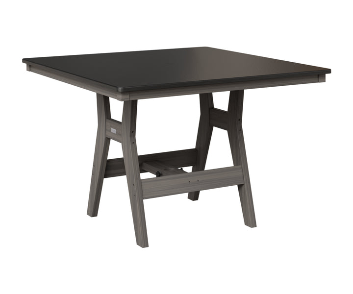 Harbor 44" Square Table - Hammered Top - Dining Height