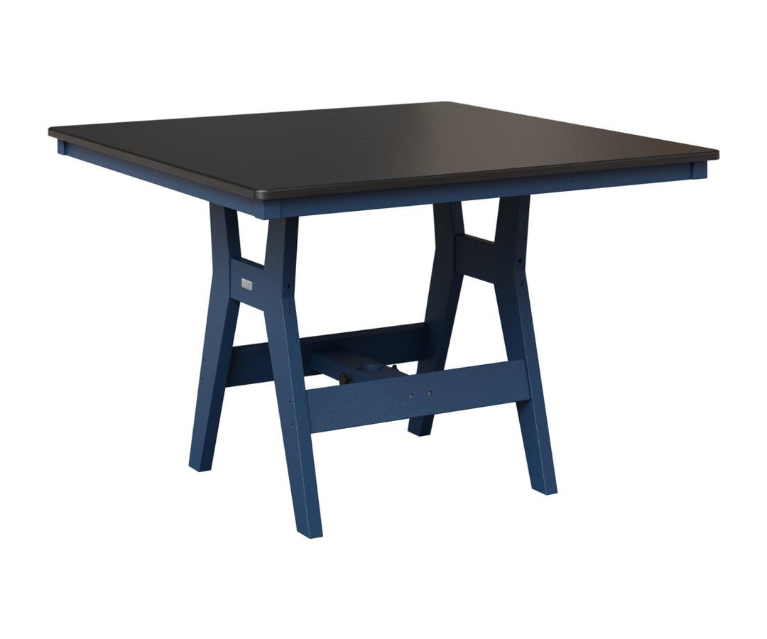 Harbor 44" Square Table - Hammered Top - Bar Height