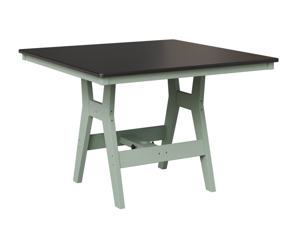 Harbor 44" Square Table - Hammered Top - Counter Height