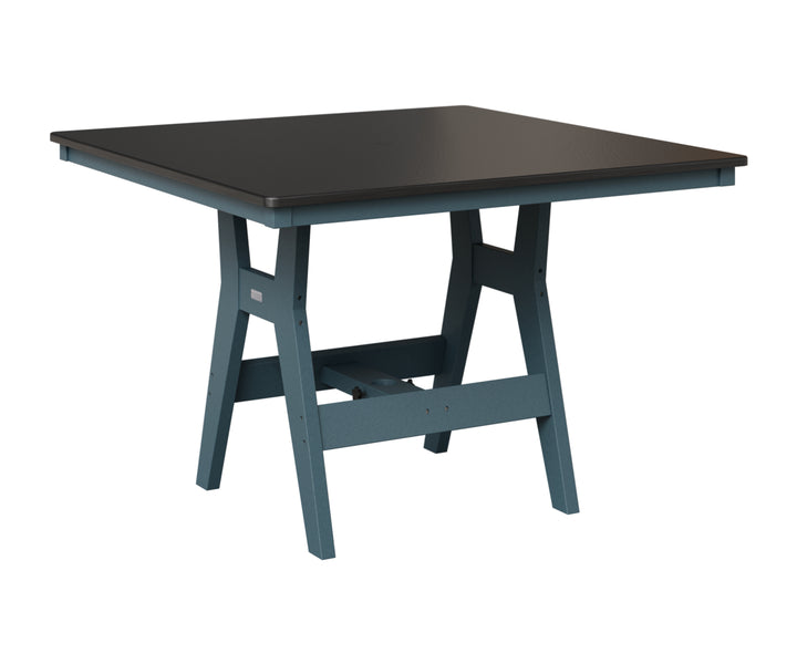 Harbor 44" Square Table - Hammered Top - Counter Height