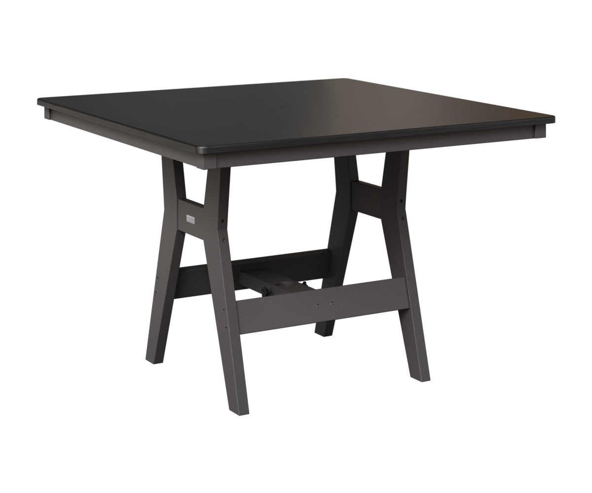 Harbor 44" Square Table - Hammered Top - Bar Height
