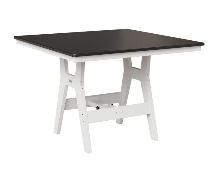 Harbor 44" Square Table - Hammered Top - Bar Height