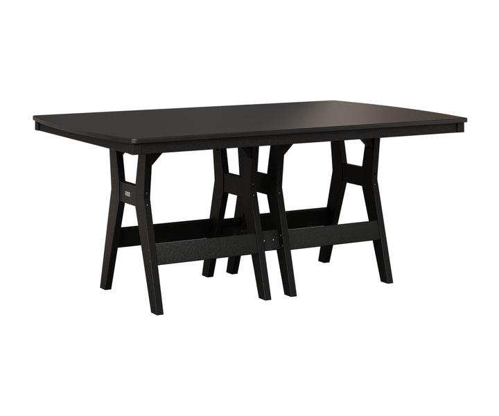 Harbor 44" x 72" Rectangular Table - Hammered Top - Bar Height