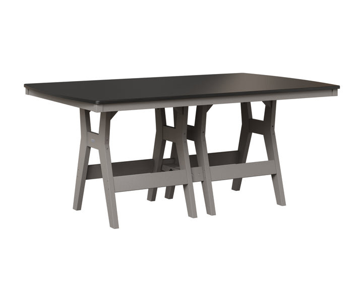Harbor 44" x 72" Rectangular Table - Hammered Top - Dining Height