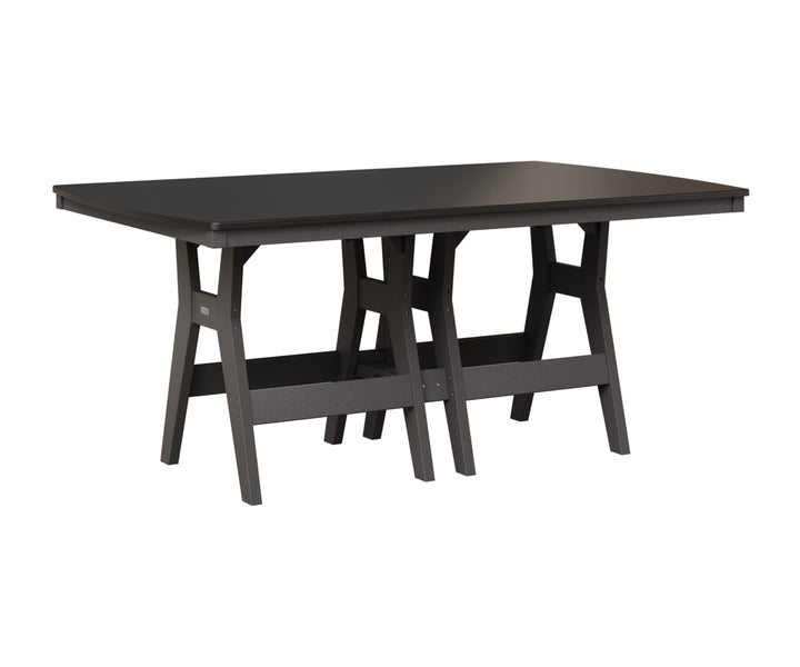 Harbor 44" x 72" Rectangular Table - Hammered Top - Counter Height