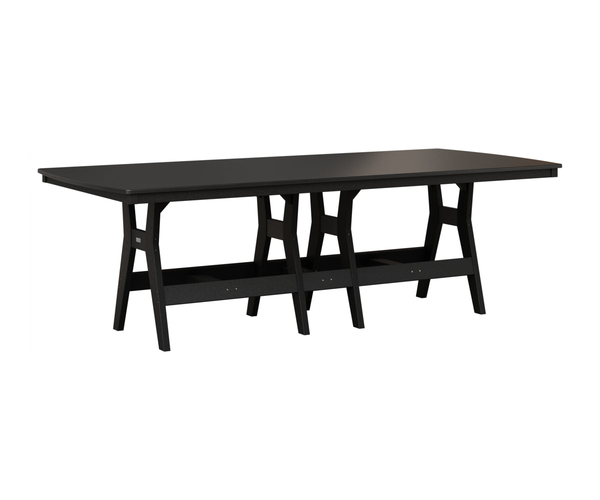 Harbor 44" x 96" Rectangular Table - Hammered Top - Dining Height