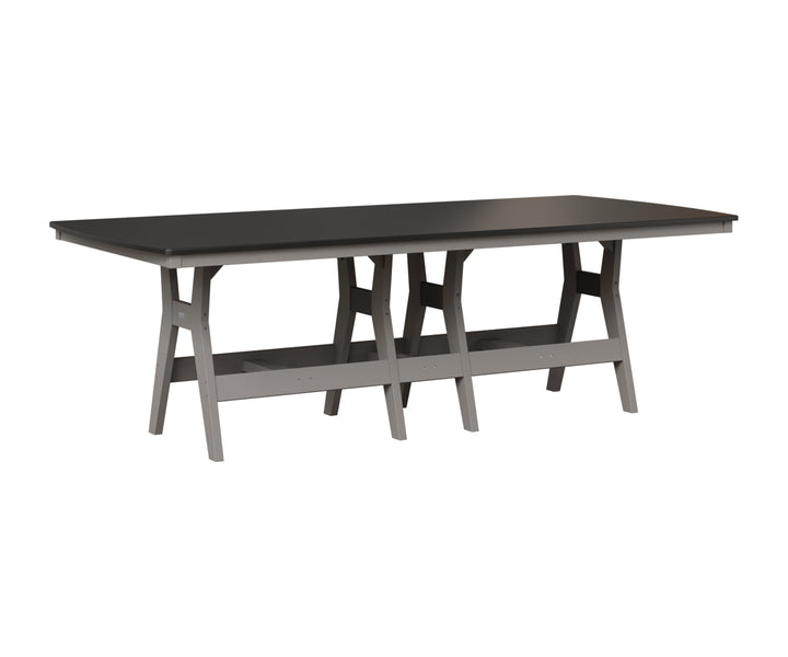 Harbor 44" x 96" Rectangular Table - Hammered Top - Bar Height