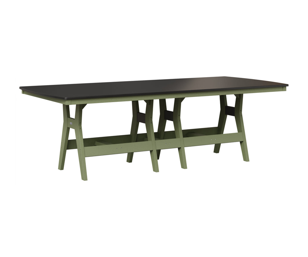 Harbor 44" x 96" Rectangular Table - Hammered Top - Bar Height