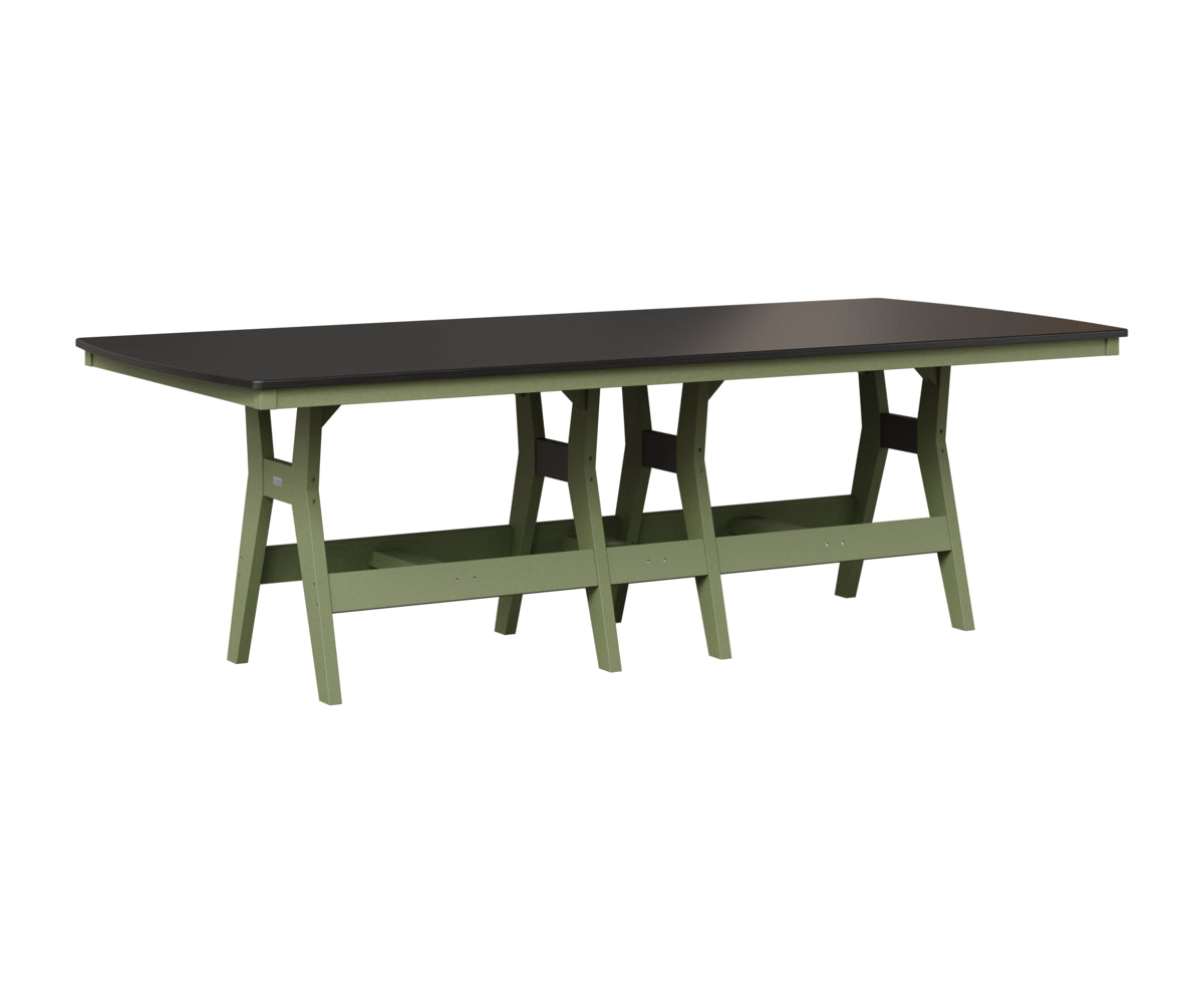 Harbor 44" x 96" Rectangular Table - Hammered Top - Bar Height