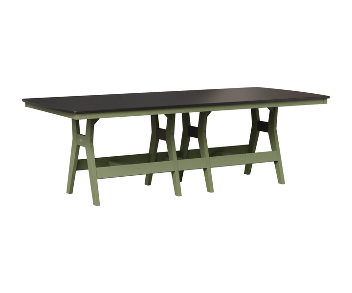 Harbor 44" x 96" Rectangular Table - Hammered Top - Counter Height