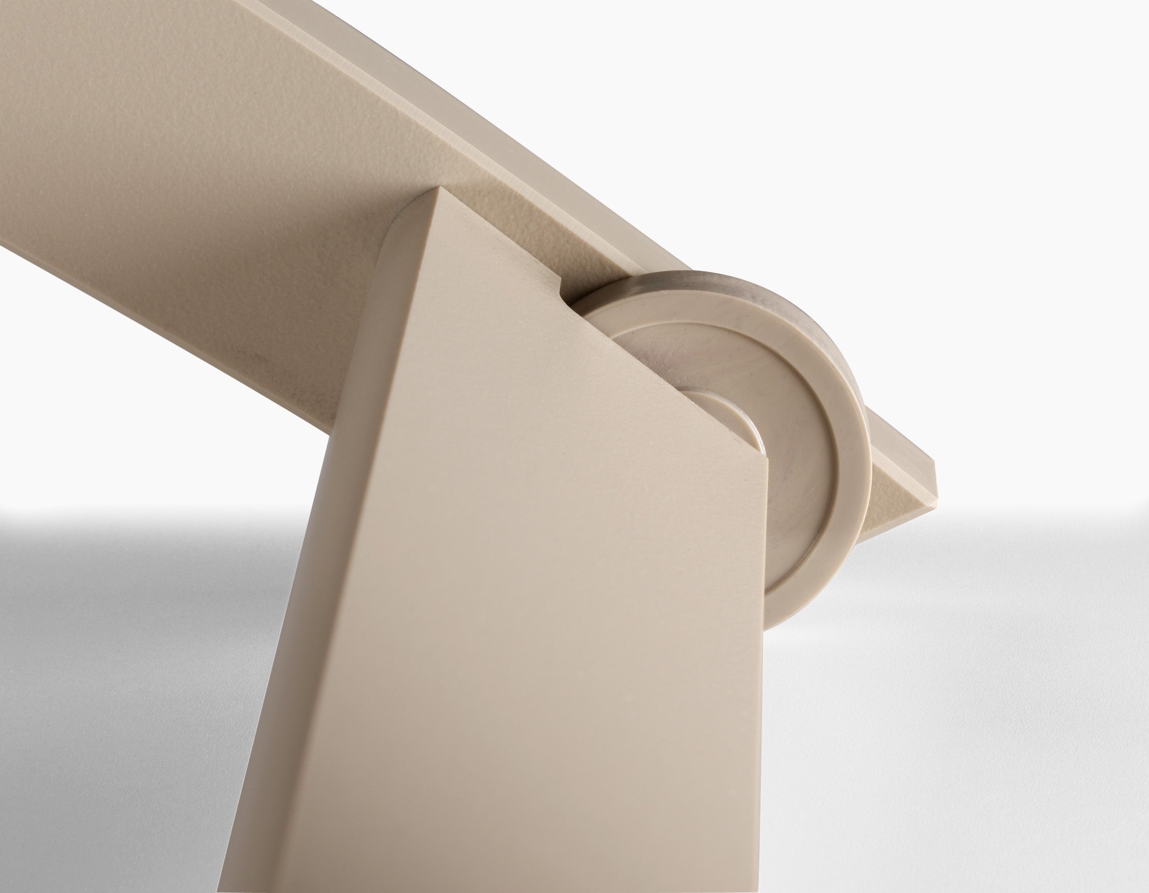 Telescope Casual Dune Sling Armless Chaise w/ Wheels