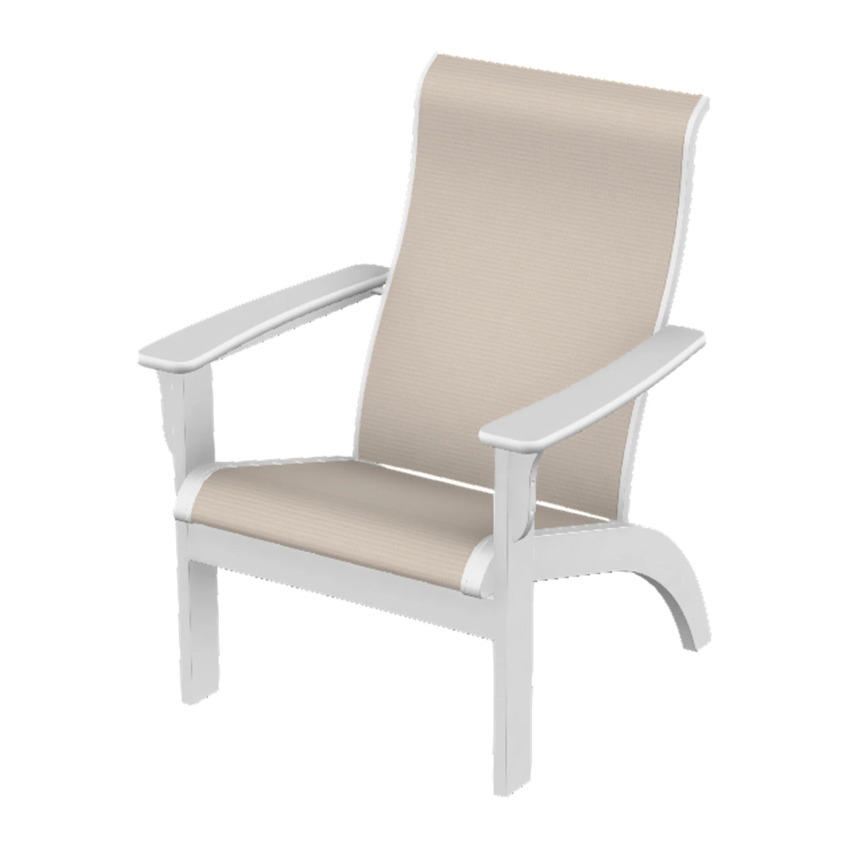 Adirondack Sling Armchair — Snow MGP