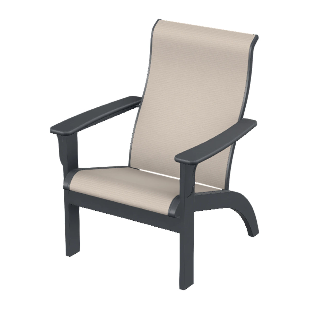 Adirondack Sling Armchair — Classic Graphite MGP