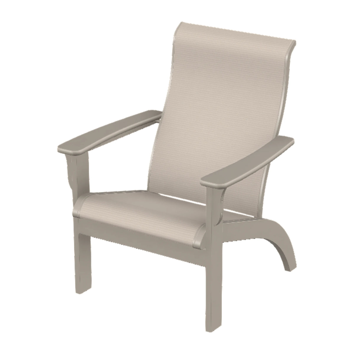 Adirondack Sling Armchair — Warm Grey MGP