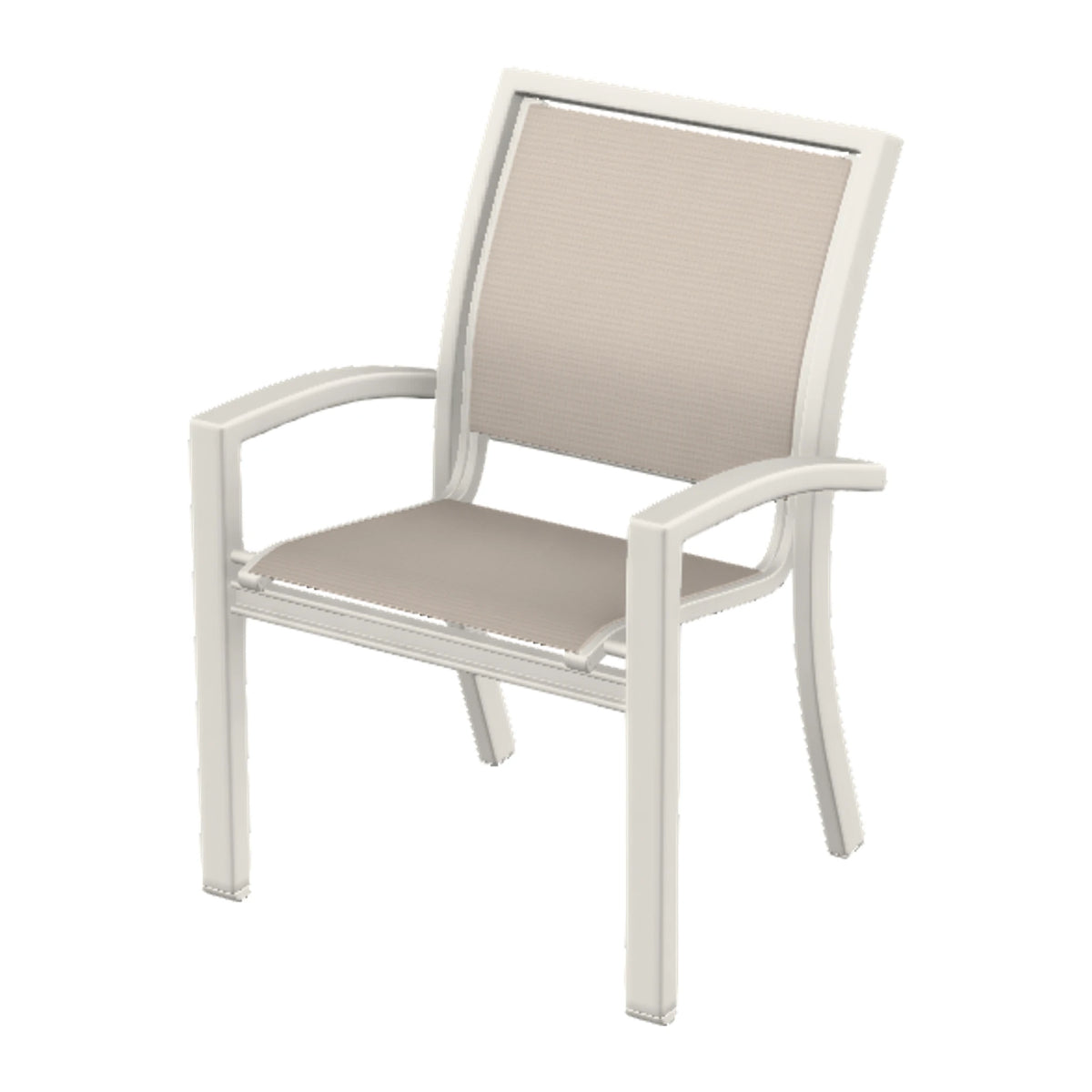 Kendall Sling Dining Chair — Snow PC