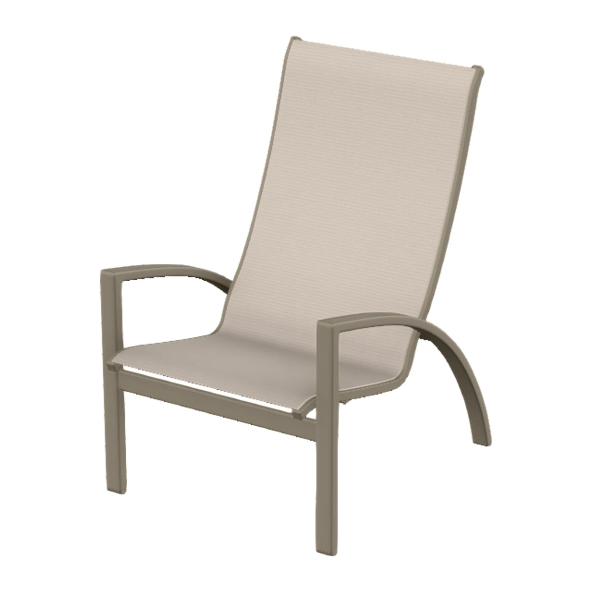 Kendall Sling Chat Chair — Storm PC