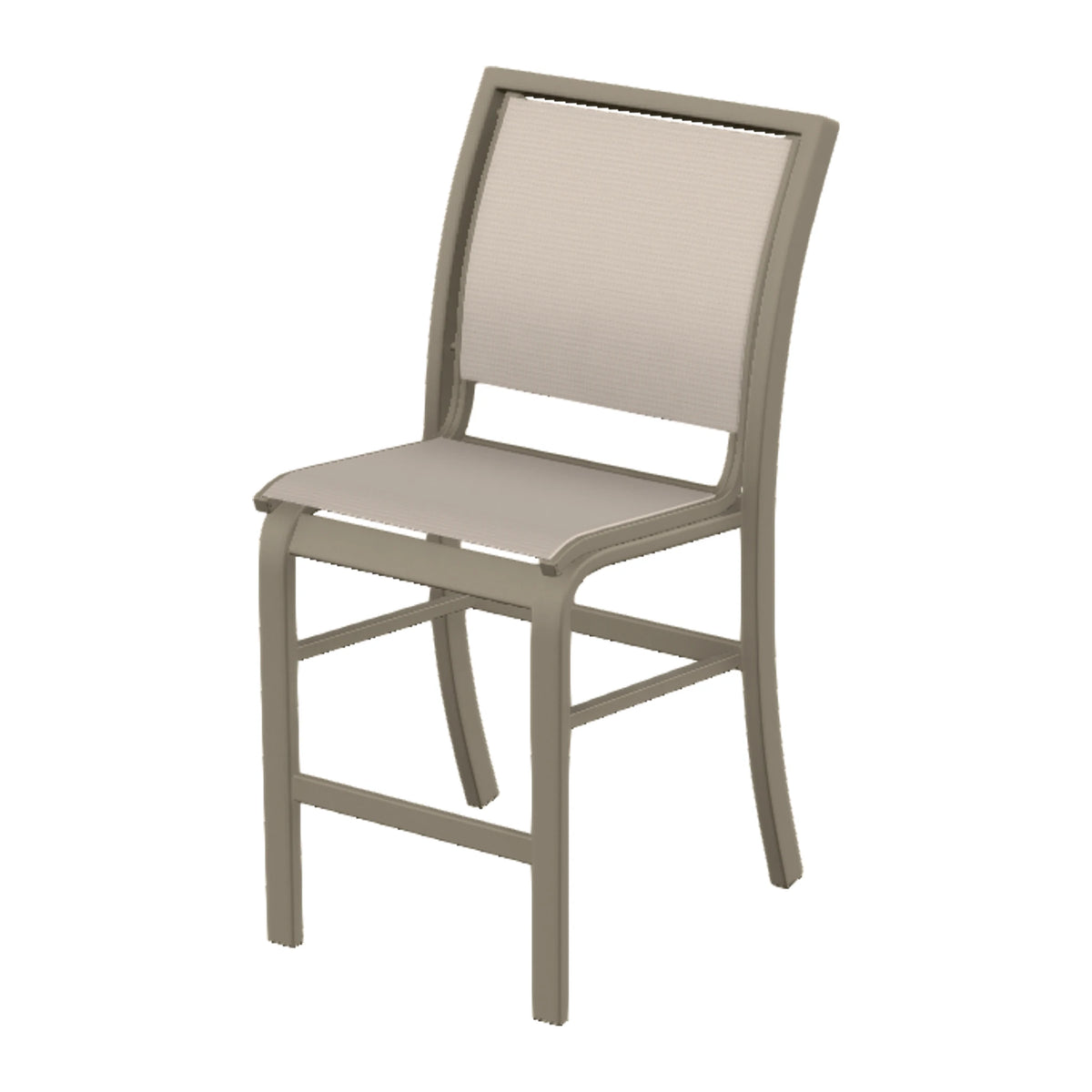 Kendall Sling Armless Balcony Chair — Storm PC