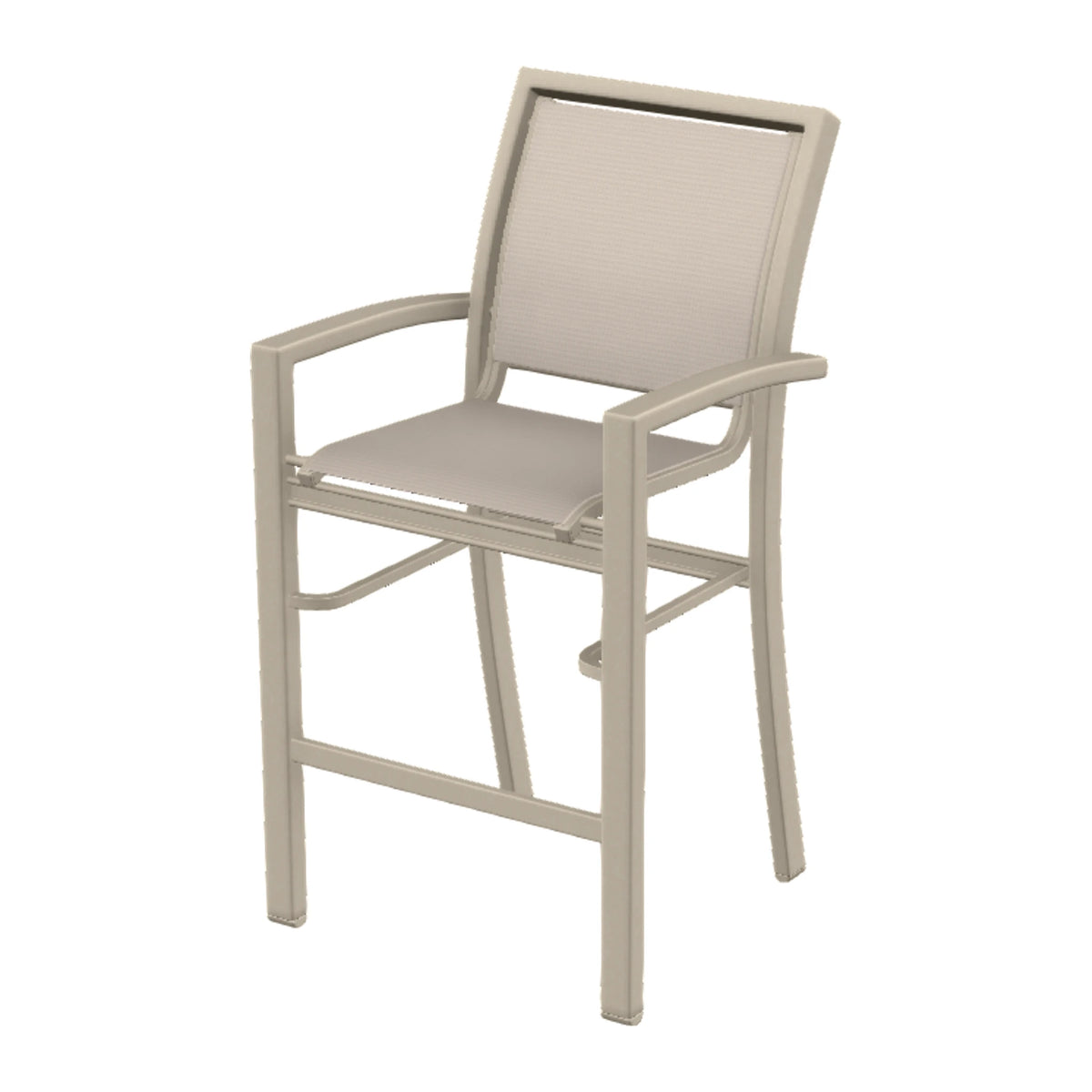Kendall Sling Bar Chair — Desert Sand PC