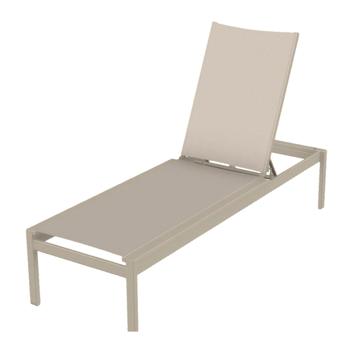 Kendall Sling Armless Chaise (Long Frame) — Desert Sand PC