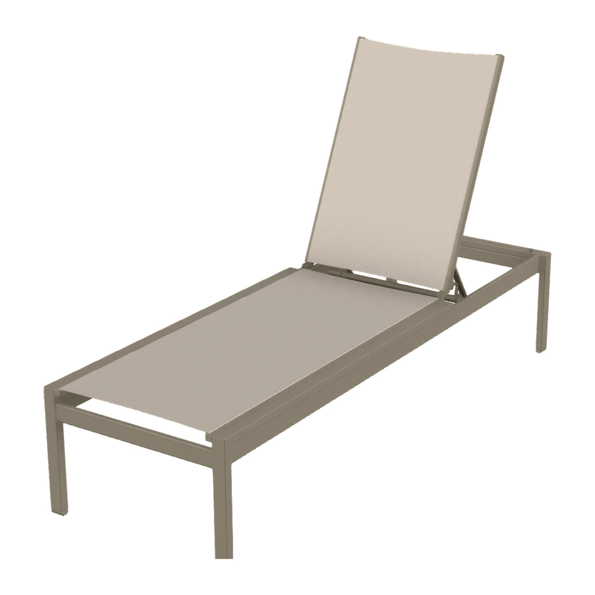 Kendall Sling Armless Chaise (Long Frame) — Storm PC