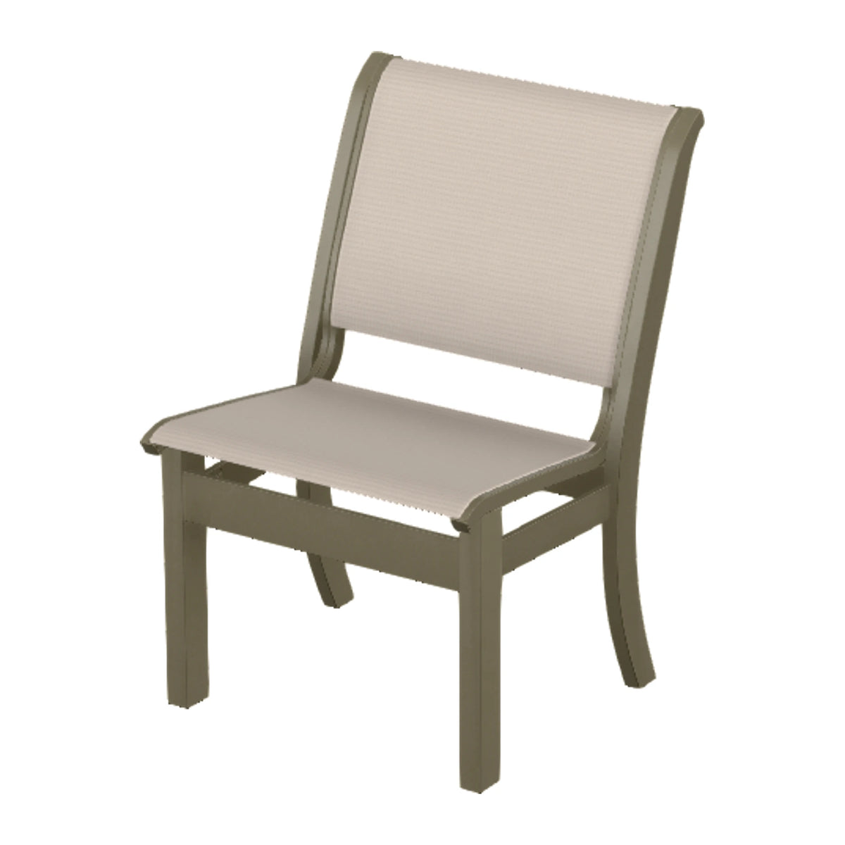 Leeward Sling Armless Dining Chair — Beachwood MGP