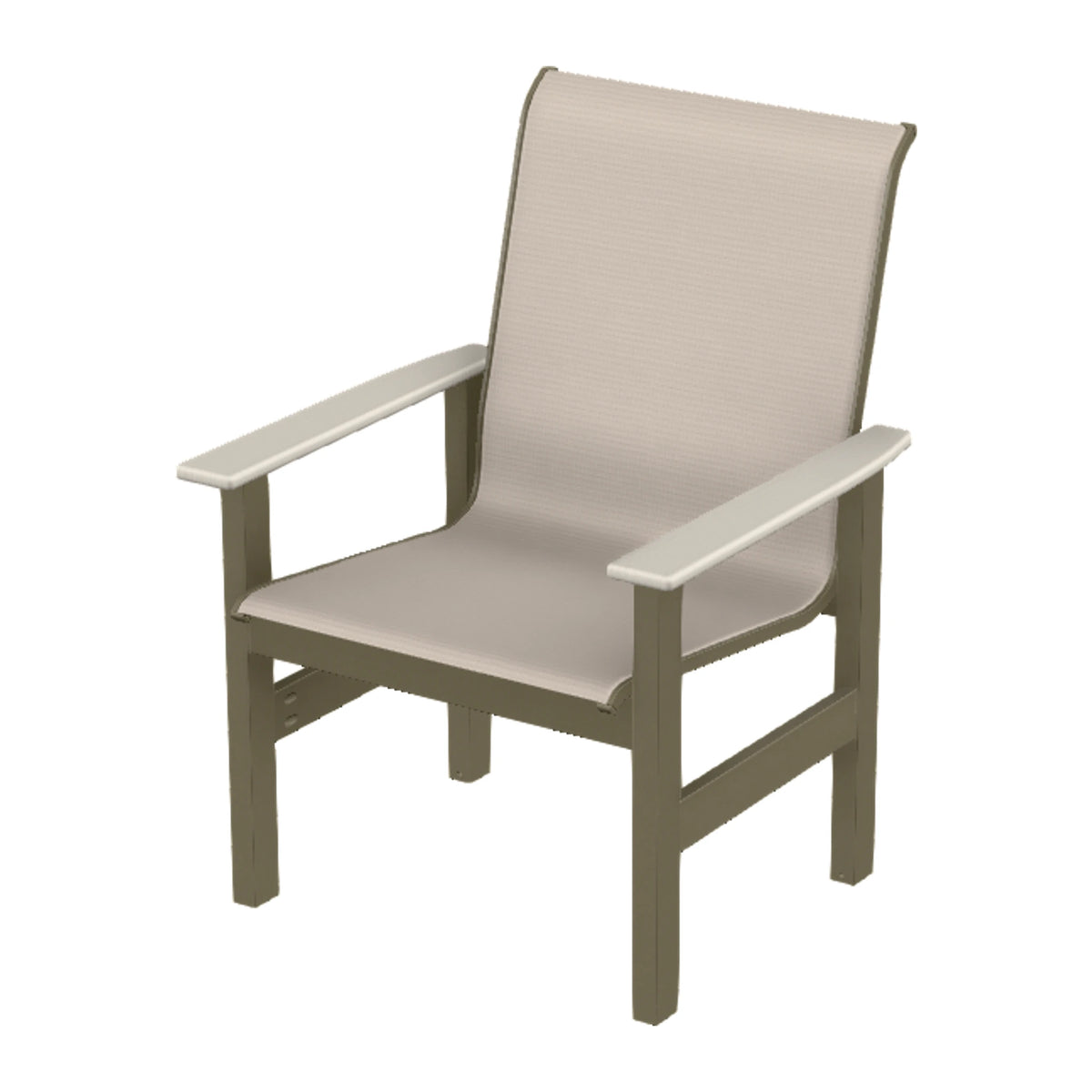 Leeward Sling Armchair — Beachwood MGP / Laguna Accents