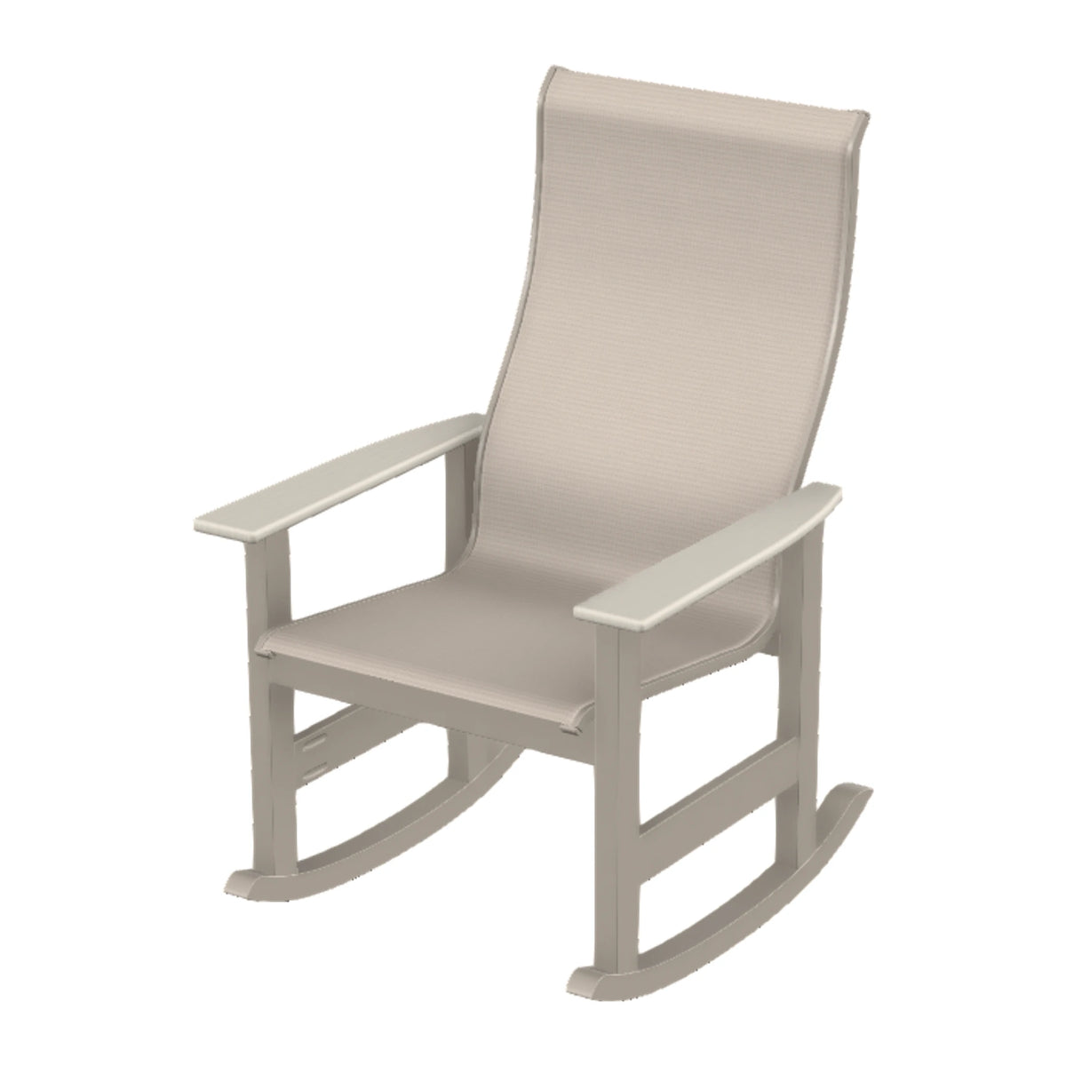 Leeward Sling Supreme Rocker — Warm Grey MGP / Laguna Accents