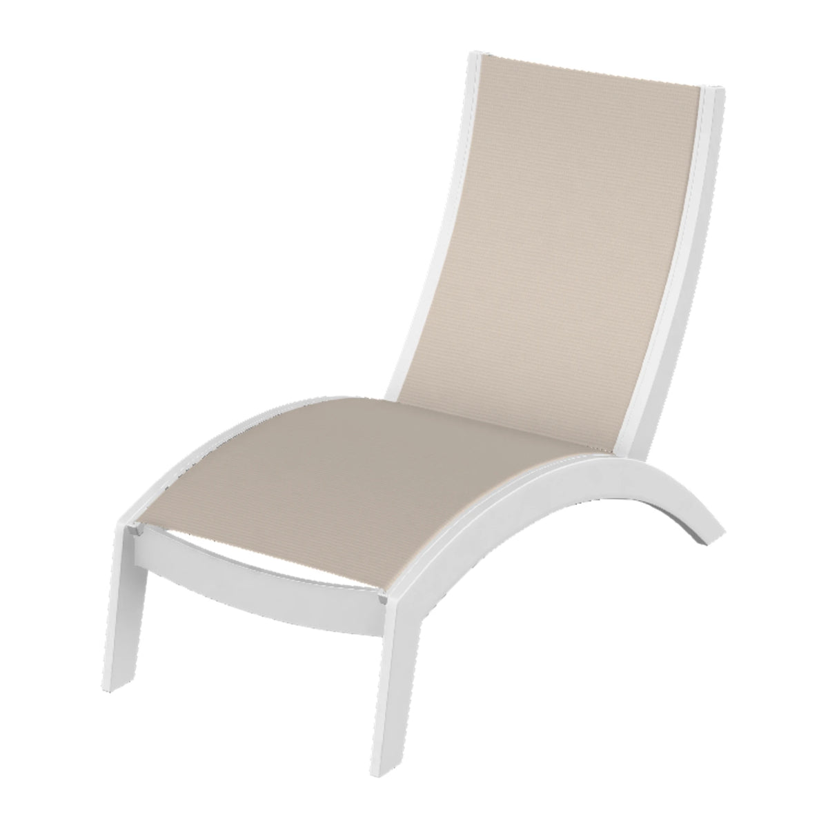 Dune Sling Hydro-Lounge Chaise — Snow MGP