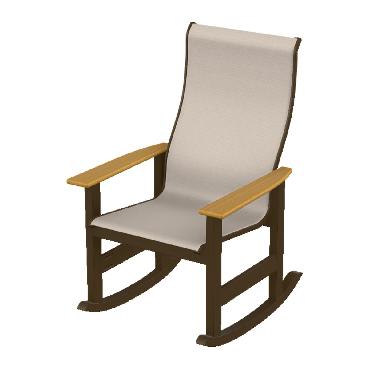 Leeward Sling Supreme Rocker — Kona MGP / Teak Accents