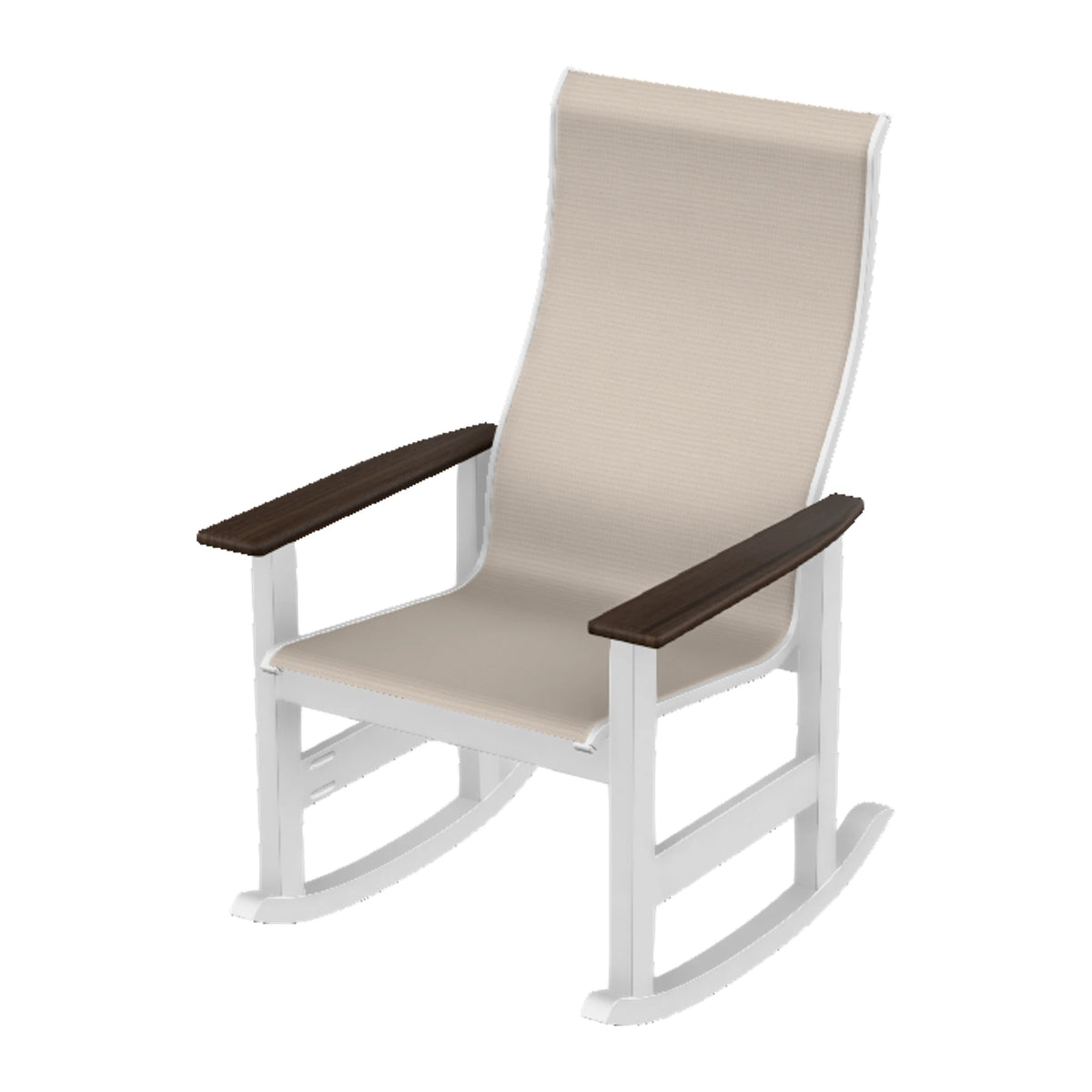 Leeward Sling Supreme Rocker — Snow MGP / Chestnut Accents