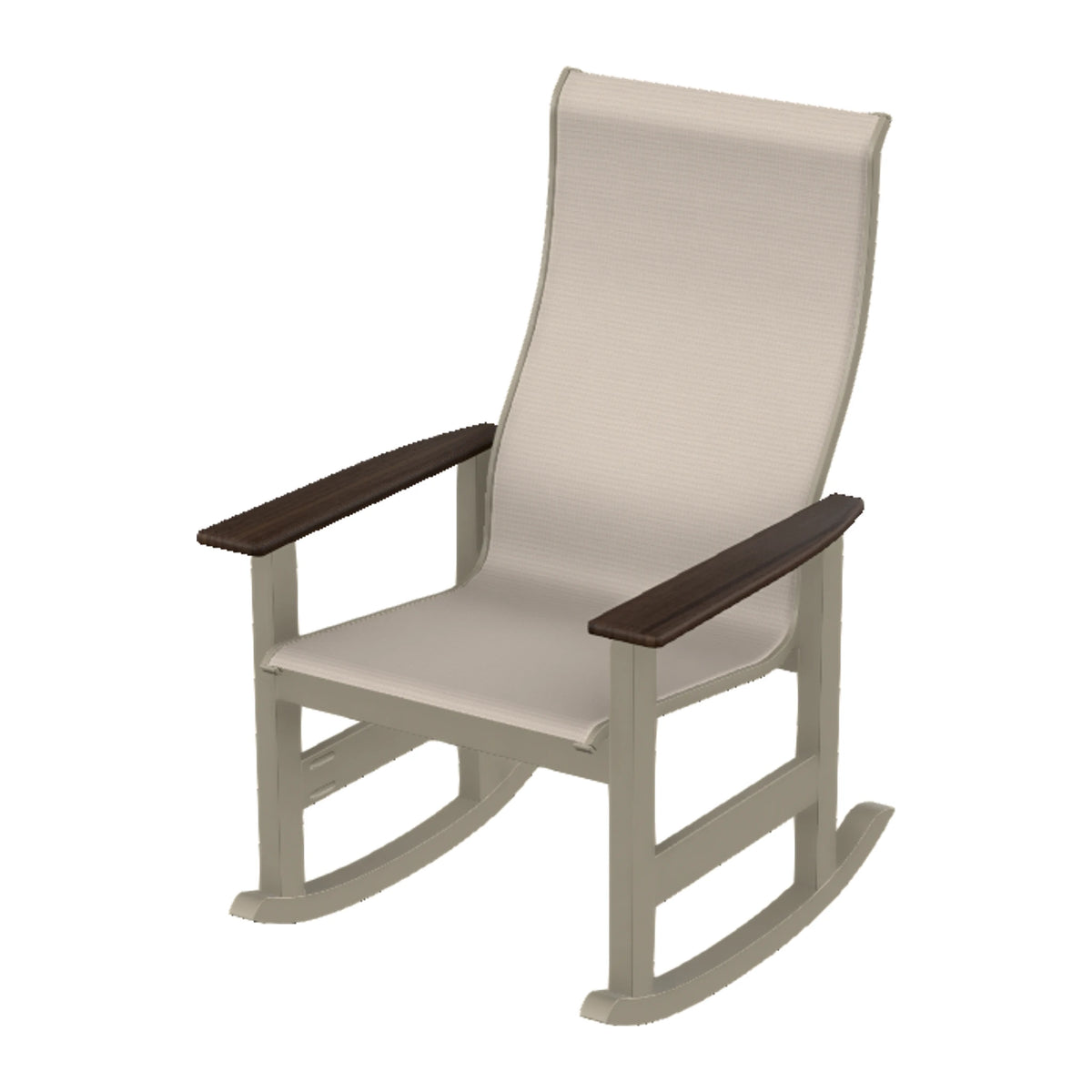 Leeward Sling Supreme Rocker — Storm MGP / Chestnut Accents