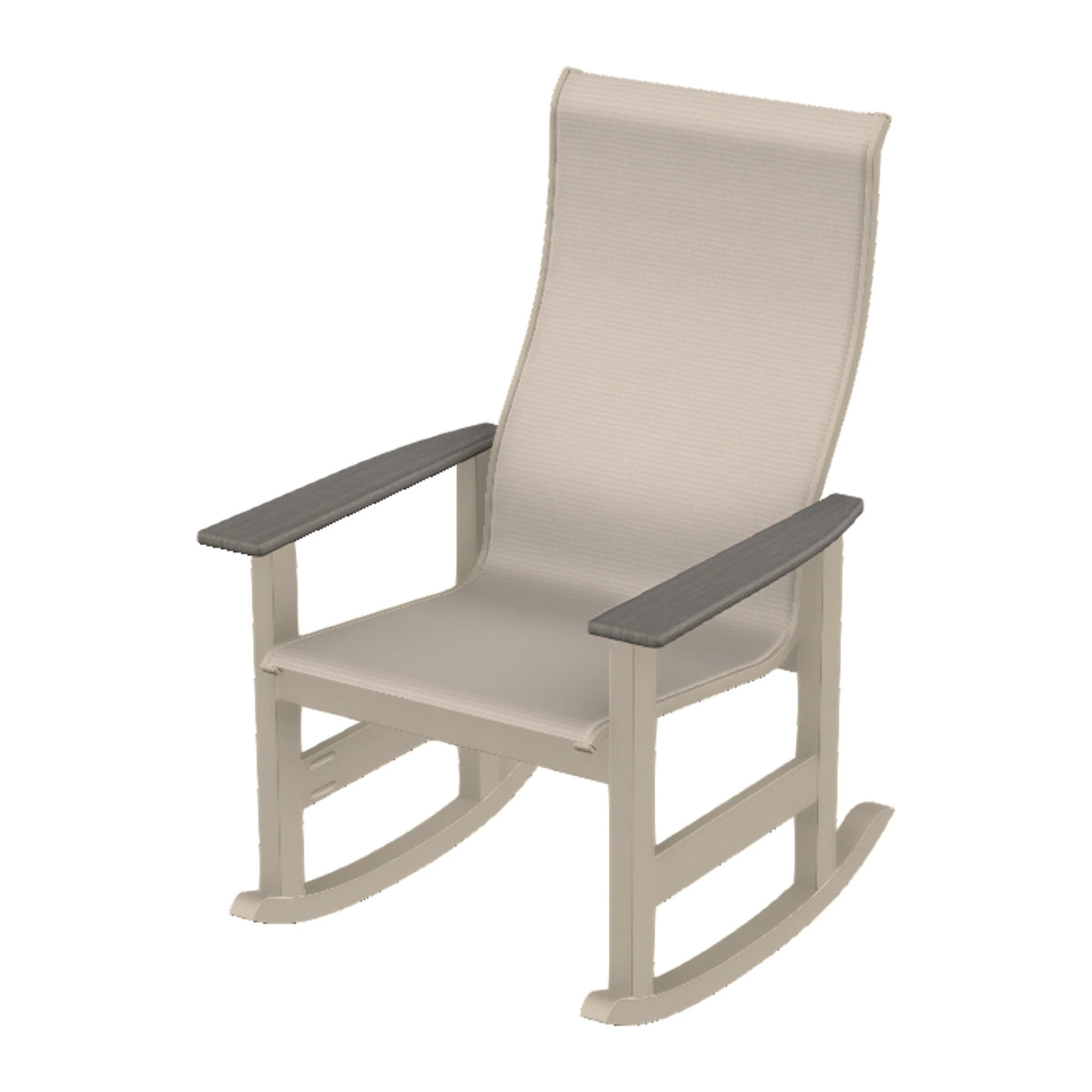 Leeward Sling Supreme Rocker — Desert Sand MGP / Boardwalk Accents