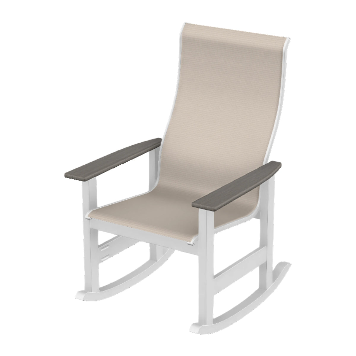 Leeward Sling Supreme Rocker — Snow MGP / Boardwalk Accents