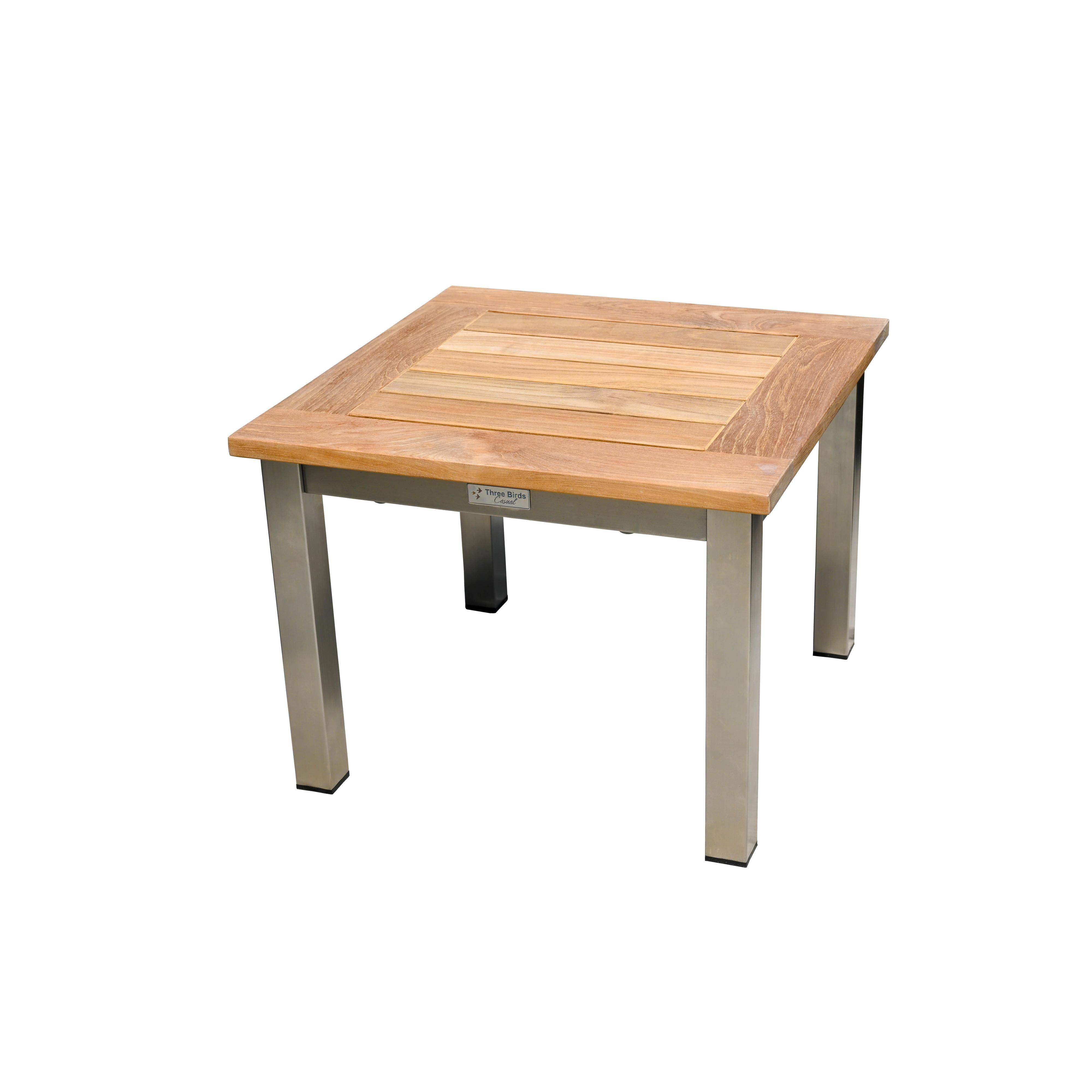 Avanti 20" Low Square Side Table