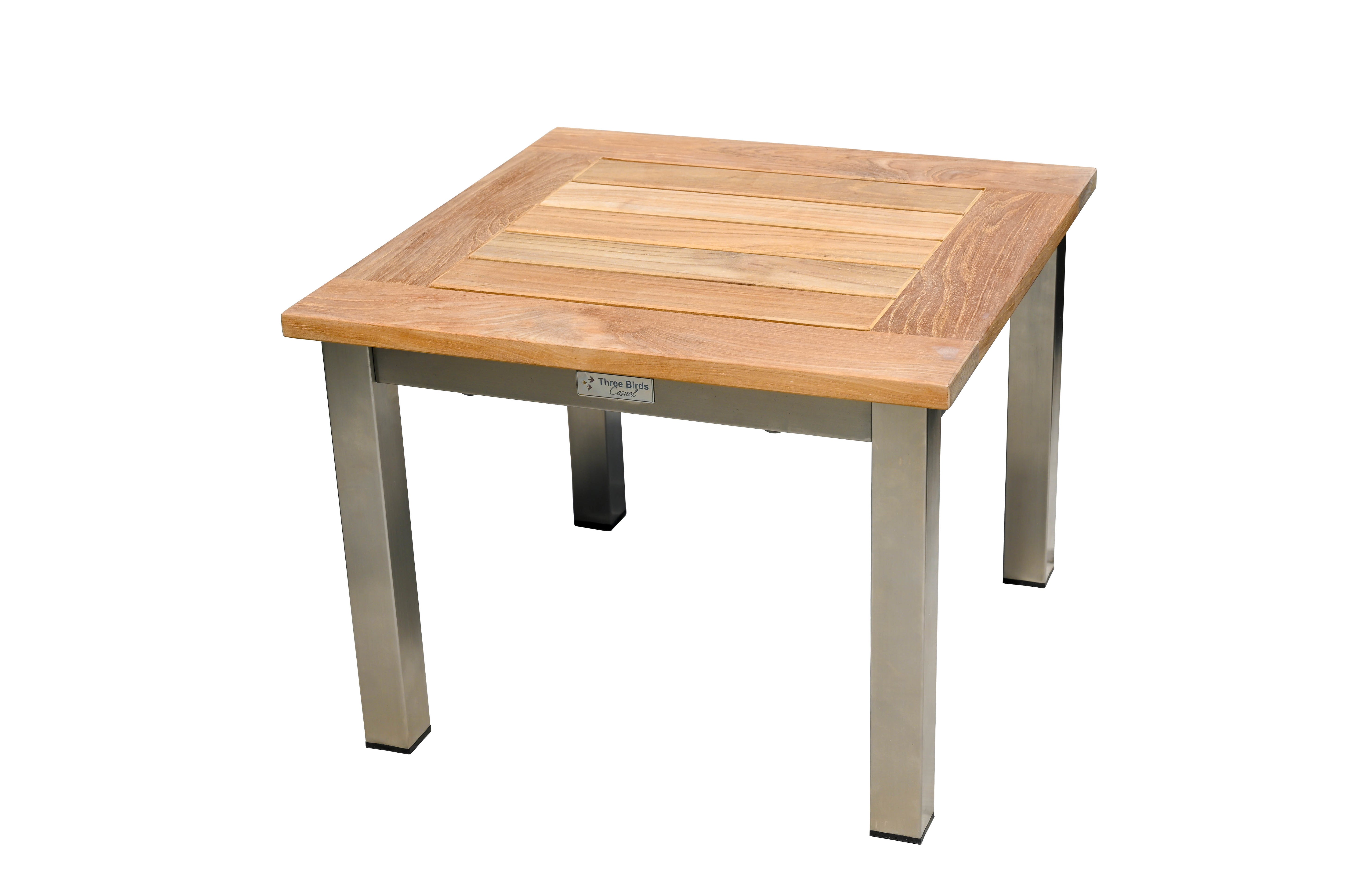 Avanti 20" Low Square Side Table