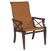 Andover Sling High Back Dining Arm Chair