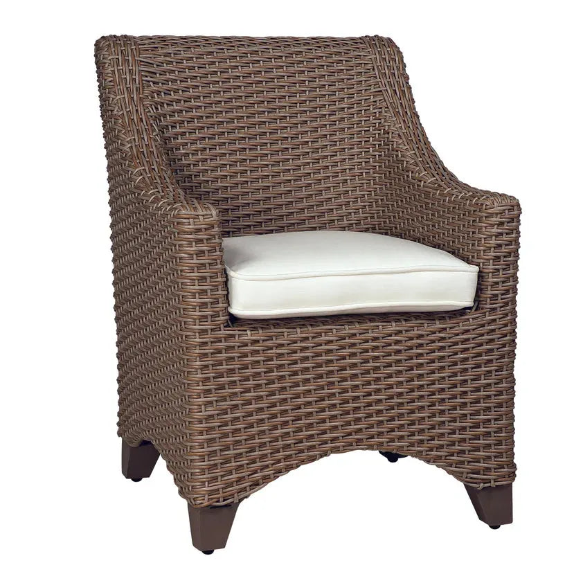 Augusta Dining Arm Chair with Seat Cushion