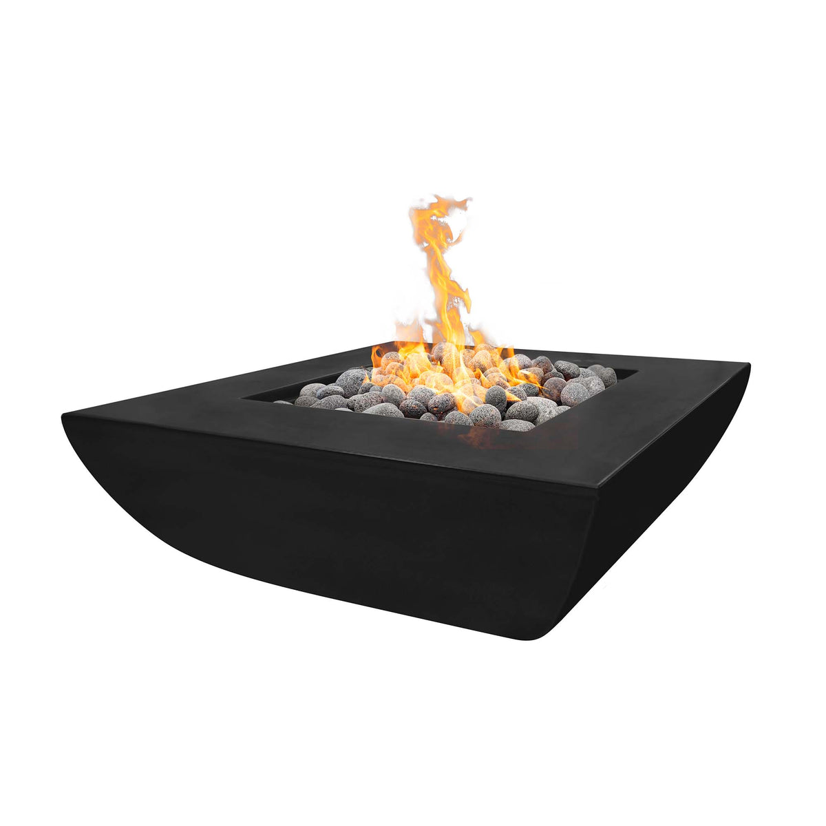 Avalon 42" Wide Ledge Concrete Fire Pit