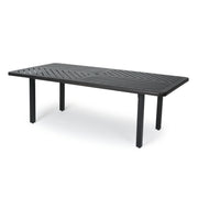 Trinidad Rectangular Umbrella Dining Table (F-Slat Top)
