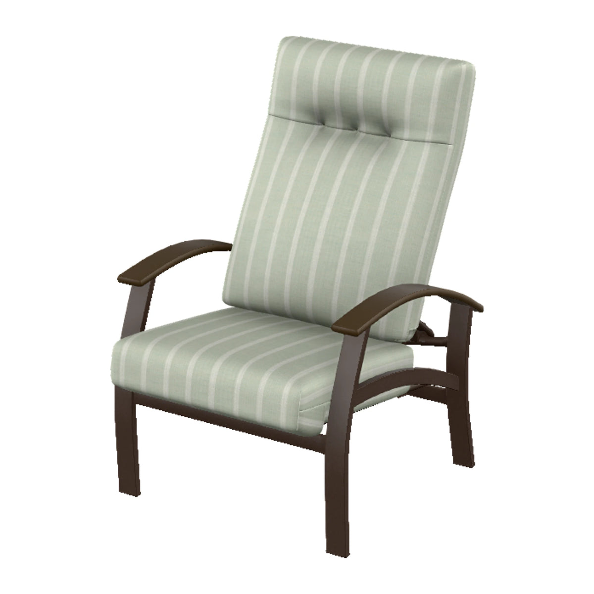 Belle Isle Cushion Supreme Height Adjustable Armchair — Kona PC / Kona Accents